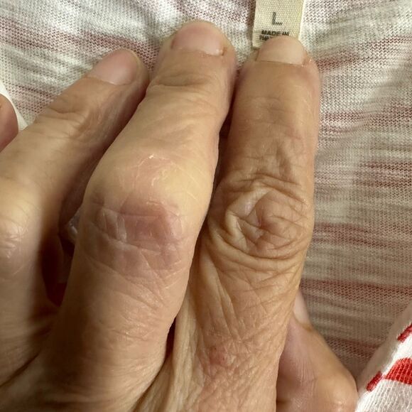 J.Crew Women's 3/4 Sleeve Clasped V Neck Cotton Striped‎ Top Size Large - Picture 8 of 8